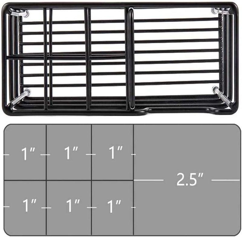 Wbbog Stainless Steel Toothbrush and Toothpaste Holder for Bathroom – 7-Slot Black Organizer, Space-Saving Hygienic Storage with Modern Design for Countertop - Image 3